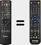 Télécommande pour remplacer NTR90