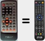 T&eacute;l&eacute;commande pour remplacer Nevir009