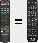Télécommande pour remplacer Opensat001