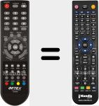 Télécommande pour remplacer 708898-2