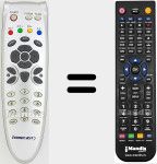 Télécommande pour remplacer RC32HC