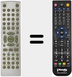 Télécommande pour remplacer RC6003