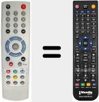 T&eacute;l&eacute;commande pour remplacer RC0896 V4