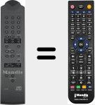 Télécommande pour remplacer RD 6910