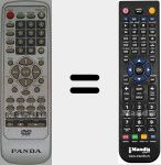 Télécommande pour remplacer REMCON1526