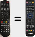 Télécommande pour remplacer HR-100