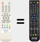 T&eacute;l&eacute;commande pour remplacer RMT-500A (REMCON1942)