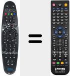 T&eacute;l&eacute;commande pour remplacer REMCON1074