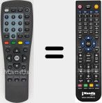 Télécommande pour remplacer REMCON1477