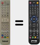 T&eacute;l&eacute;commande pour remplacer REMCON1528