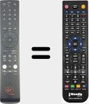 T&eacute;l&eacute;commande pour remplacer REMCON2096