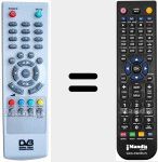 Télécommande pour remplacer RMT-500A