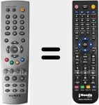 Télécommande pour remplacer RS-521