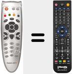 Télécommande pour remplacer REMCON1302