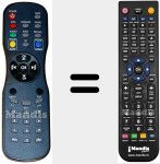 Télécommande pour remplacer REMCON070