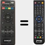 T&eacute;l&eacute;commande pour remplacer Android Tv Box
