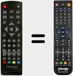 Télécommande pour remplacer SRT5205