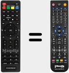Télécommande pour remplacer THT503