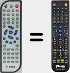 Télécommande pour remplacer TV-5620-85