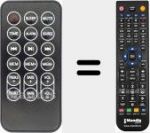 T&eacute;l&eacute;commande pour remplacer TW9