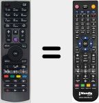 Télécommande pour remplacer RC4810 (30087841)