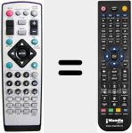 Télécommande pour remplacer REMCON164
