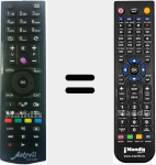 T&eacute;l&eacute;commande pour remplacer 013143T