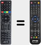 T&eacute;l&eacute;commande pour remplacer VIPER Combo