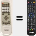Télécommande pour remplacer DV-280