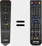 T&eacute;l&eacute;commande pour remplacer HDS-600RS