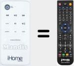 T&eacute;l&eacute;commande pour remplacer iH6-iH8