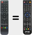 Télécommande pour remplacer LD2500