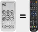 Télécommande pour remplacer CALE001