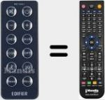 Télécommande pour remplacer RC10A1