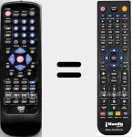 Télécommande pour remplacer V520