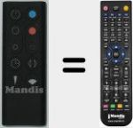Télécommande pour remplacer AM09-Noir (966538-04)