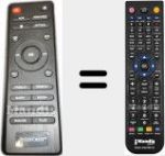 Télécommande pour remplacer SSB 60 A1