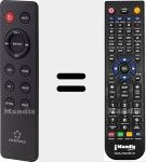 T&eacute;l&eacute;commande pour remplacer TT318