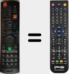 Télécommande pour remplacer MC.JH211.001