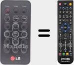 T&eacute;l&eacute;commande pour remplacer COV30392301