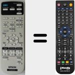 Télécommande pour remplacer 1613717