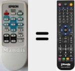 Télécommande pour remplacer 1491605
