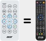 T&eacute;l&eacute;commande pour remplacer VZ.JCN00.001