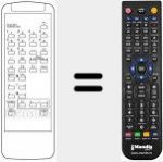 T&eacute;l&eacute;commande pour remplacer 076100R001