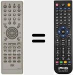 T&eacute;l&eacute;commande pour remplacer 076N0GY030