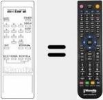 T&eacute;l&eacute;commande pour remplacer 0822 88603