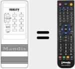 T&eacute;l&eacute;commande pour remplacer 09156