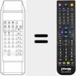 Télécommande pour remplacer 154 390