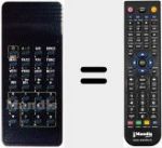 T&eacute;l&eacute;commande pour remplacer 286-0000 / 2