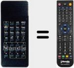 T&eacute;l&eacute;commande pour remplacer 285-0000 / 1Y